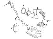 BMW Repair Kit Flange Cover - Genuine BMW 16117381630