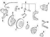 BMW Steering Knuckle - Genuine BMW 31211142086