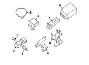 BMW Tire Pressure Monitoring System (TPMS) Receiver - Genuine BMW 36236782802