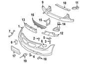 BMW Flap Towing Eye Primed (M) - Genuine BMW 51117899509