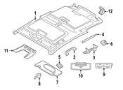 BMW Coat Hook (CarumGrey) - Genuine BMW 51167326907