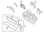 BMW Clothing-Hook Left - Genuine BMW 51439183911