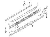 BMW Reinforcement Right - Genuine BMW 51713401010