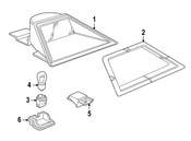 BMW Grommet F Third Stoplamp - Genuine BMW 63258360105