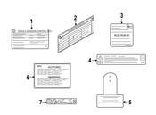 BMW Label Coolant (550+-10G Pl-Ru) - Genuine BMW 71236992777