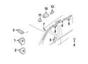 BMW Air Bag Module Right (X5) - Genuine BMW 72127141508