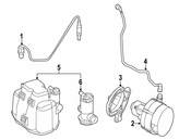 Mercedes Vapor Canister Purge Solenoid  - Genuine Mercedes 1724700293