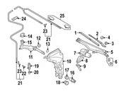 Audi Windshield Wiper Linkage (A6 Quattro A6 S6) - Genuine Audi 4F1955601B