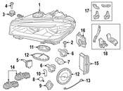 BMW Bulb (Psx26W 12V 24W) - Genuine BMW 07119907001
