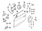 BMW Interior Door Handle Bolt - Genuine BMW 07149158227