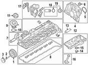 BMW Valve Cover - Genuine BMW 11127823181