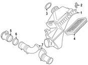 BMW Right Rubber Boot (Cyl 14) - Genuine BMW 11617830745