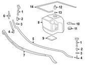 BMW Bracket - Genuine BMW 12521719734