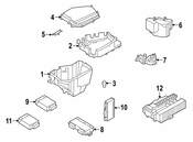 BMW Fuse Box Blower Motor - Genuine BMW 12907578125