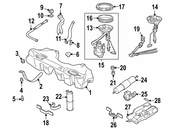 BMW Fuel Filler Hose - Genuine BMW 16116750103