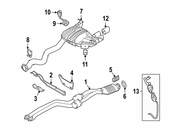 BMW Exhaust Muffler - Genuine BMW 18307559995