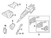 BMW Steering Shaft - Genuine BMW 32306789454