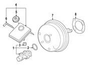 BMW Power Brake Booster - Genuine BMW 34336797469
