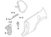 BMW Saucer-Head Screw - Genuine BMW 51333414002