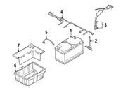 BMW Cover Multifunctional Pan - Genuine BMW 51718244134