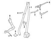 BMW Hand Belt Handover Left - Genuine BMW 72117352851