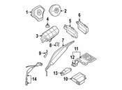 BMW Air Bag Module - Genuine BMW 72127495449