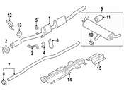 MINI Exhaust Intermediate Pipe - Genuine MINI 18302211819