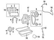 VW Engine Timing Chain - Genuine VW 7B0109231