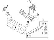 BMW Electric Fuel Pump - Genuine BMW 16117198099