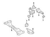 BMW Vibration Absorber - Genuine BMW 23002282310