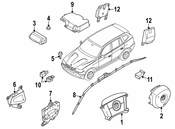 BMW Air Bag Module - Genuine BMW 72123420226