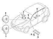 BMW Air Bag Module Left (X3) - Genuine BMW 72129182225