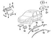 VW Air Bag Module - Genuine VW 1J3880242F