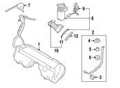 BMW Fuel Level Sensor - Genuine BMW 16117212611