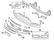 BMW Cover (Pdc) - Genuine BMW 51117171348