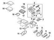 BMW Drink Holder - Genuine BMW 51167127150