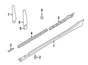 BMW Covering Left - Genuine BMW 51337453327