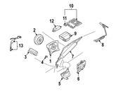 BMW Air Bag Control Module - Genuine BMW 65776976581
