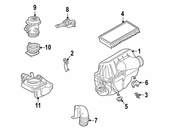Mercedes Mass Air Flow Sensor - Genuine Mercedes 000094074808