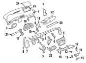 Audi Instrument Cluster (A4 A4 Quattro S4) - Genuine Audi 8D0920950DX