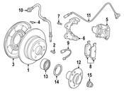 BMW Brake Hose - Genuine BMW 34326757744