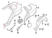 BMW Cover Pot - Genuine BMW 51177297904
