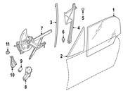 BMW Base Plate Left - Genuine BMW 51328398893