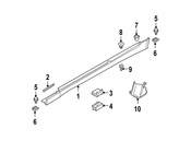 BMW Covering Cap Tension Strut - Genuine BMW 51777147548