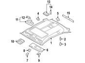 BMW Overhead Console - Genuine BMW 61319225950