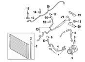 BMW A/C Refrigerant Liquid Hose - Genuine BMW 64539167141