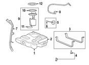 VW Fuel Pump Tank Seal - Genuine VW WHT004548