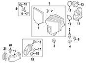 BMW Rubber Boot With Resonator - Genuine BMW 13717601873