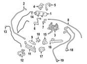 BMW Locating Plate - Genuine BMW 16127339200