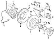 BMW Suspension Knuckle - Genuine BMW 33321090748